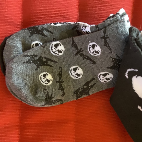 The Nightmare Before Christmas 30th 5 pair No show Socks - Picture 3 of 6